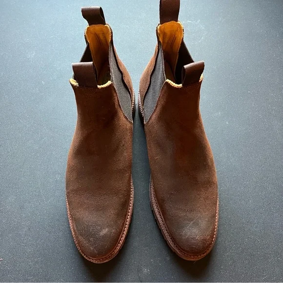 Meermin Brown Rust Waxy Commander Chelsea US W8 M6.5 - Picture 2 of 6
